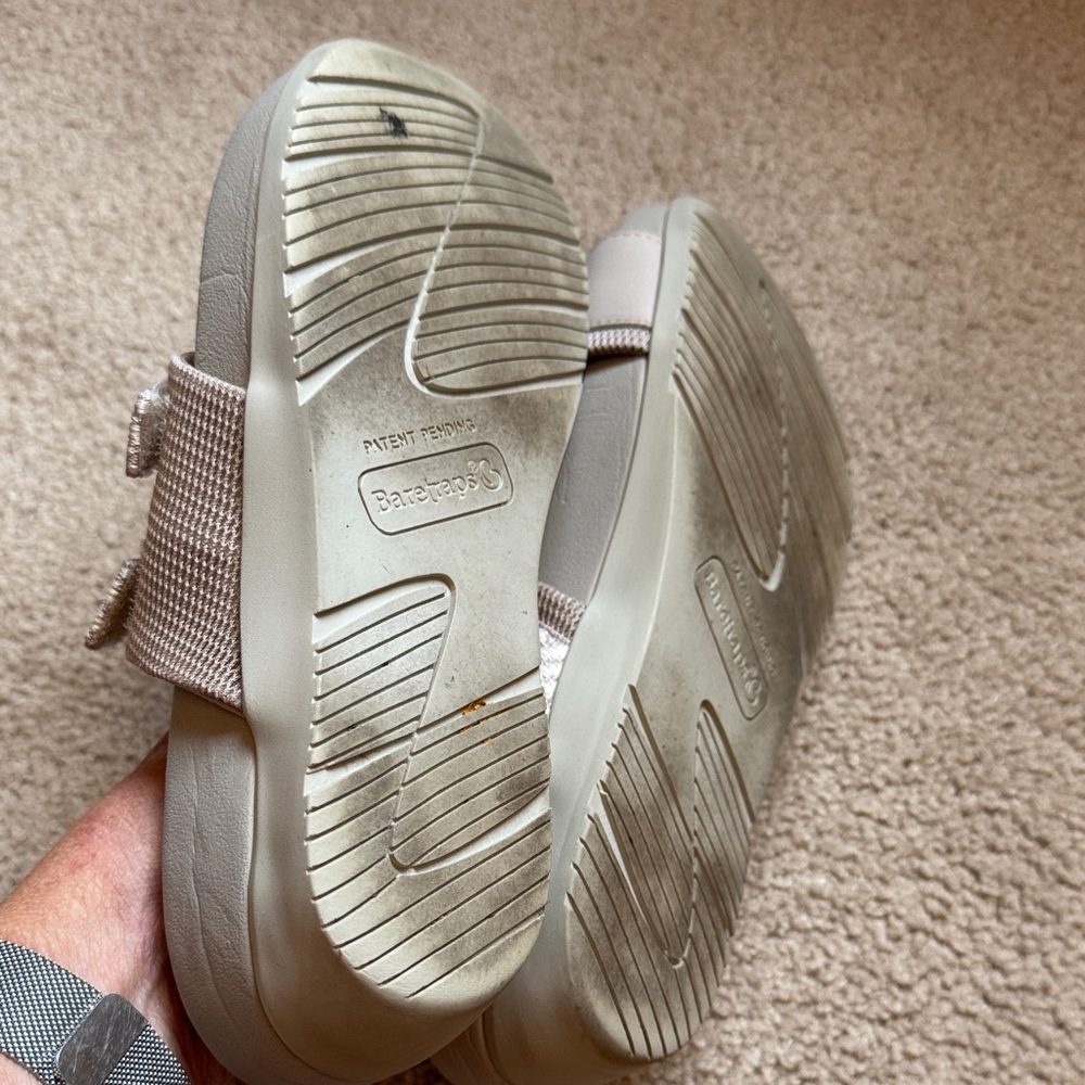 BareTraps Taupe Slide Sandals - Picture 4 of 4